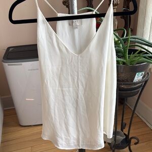 LOFT Women's White Camisole Top